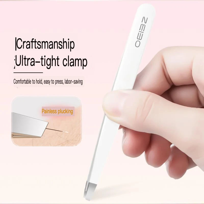 High-Precision Eyebrow Trimmer & False Eyelash Tweezers Eyebrow Tweezers QXL