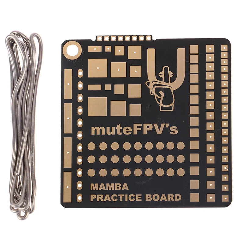 DIATONE MAMBA FPV Soldering Practice Board 49×49mm DIY Soldering Practice Board QXL