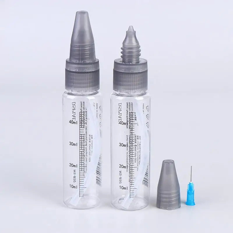 3-Pack Airbrush Paint Mixing Bottles | Wash-Free Spray Set Airbrush Paint Bottles QXL