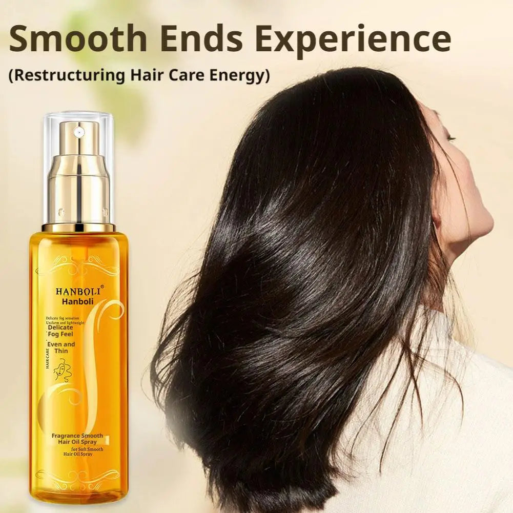 Essential Hair Oil Spray – No-Rinse Nourishing Mist 100ml Hair Oil Spray QXL