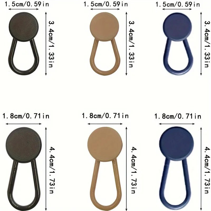 Waist Extender Buttons for Jeans & Pants | Chinese Knot Style Waist Extender Buttons QXL