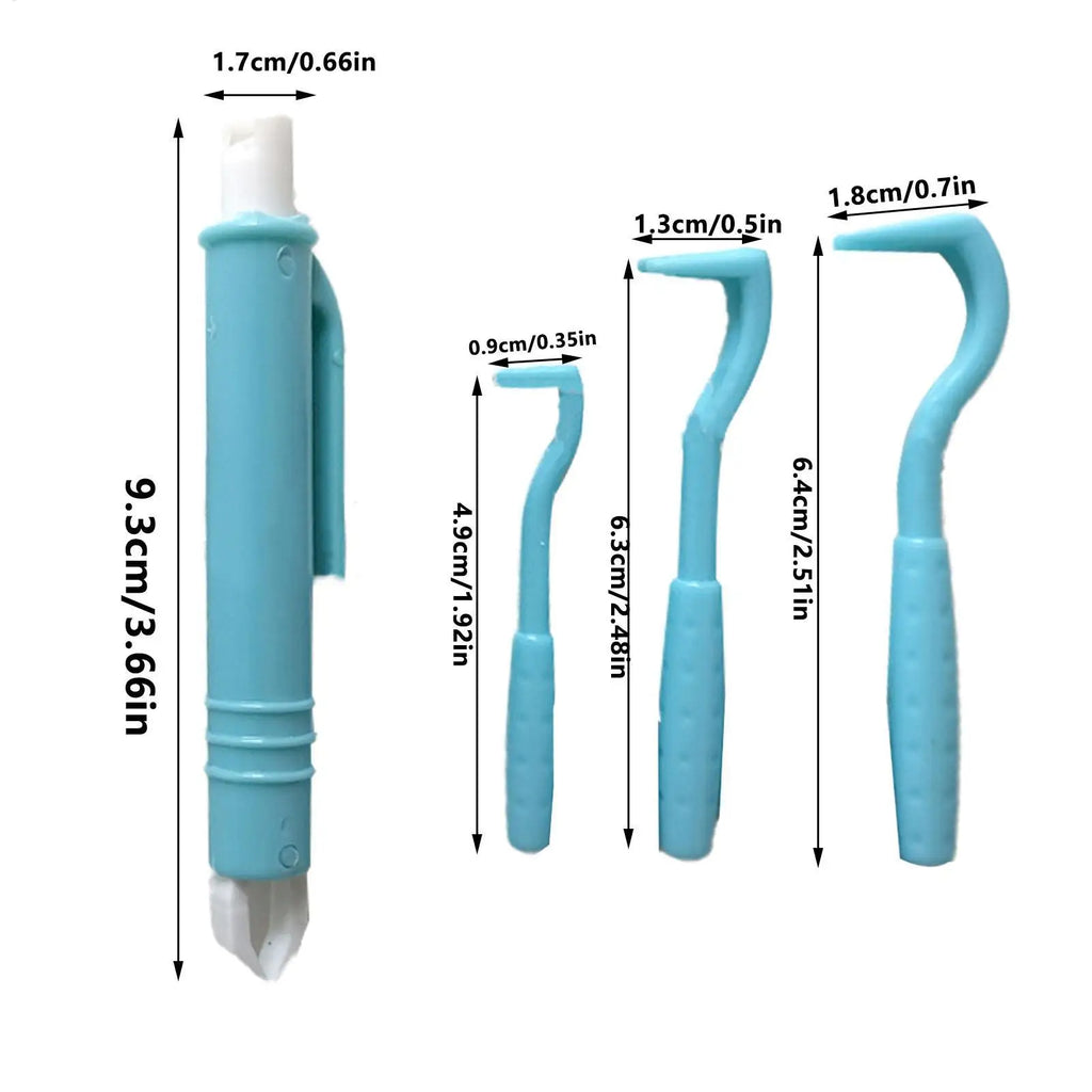 4-Piece Pet Tick & Flea Remover Kit – Hooks & Tweezers Pet Tick Remover Kit QXL