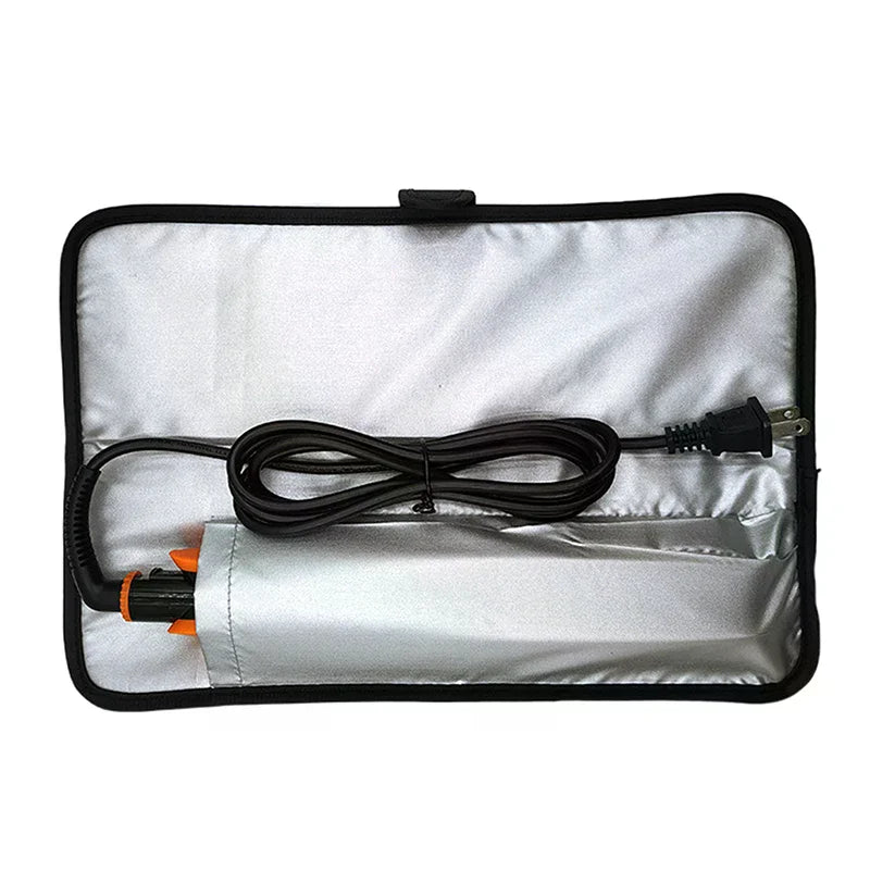 Heat-Resistant Hair Straightener & Curler Travel Storage Bag Hair Tool Storage Bag QXL Default Title