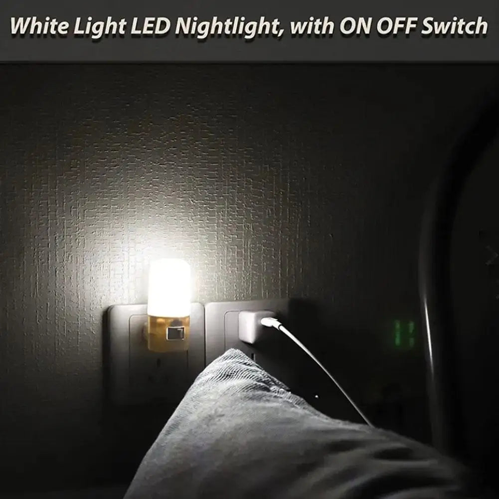 EU Plug LED Night Light 3W | Energy-Saving Wall Lamp LED Night Light QXL