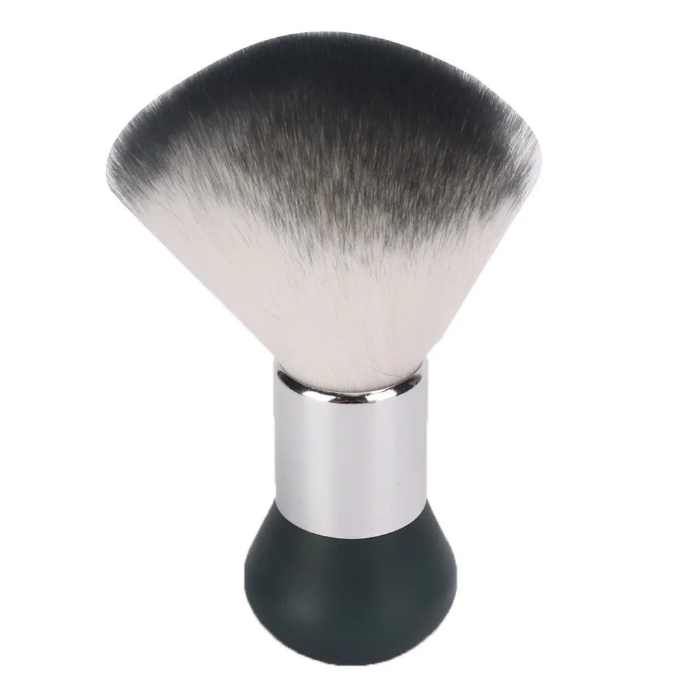 Professional Neck Duster Hair Sweep Brush | Soft Nylon Stand-Up Salon Neck Duster Brush QXL A