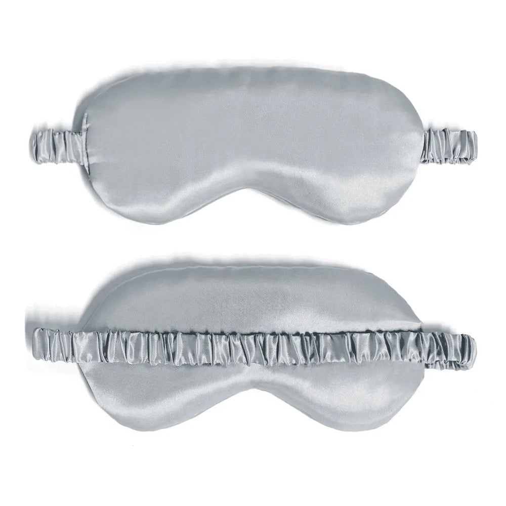 Satin Blackout Sleep Eye Mask | Soft Travel Blindfold Sleep Eye Mask QXL