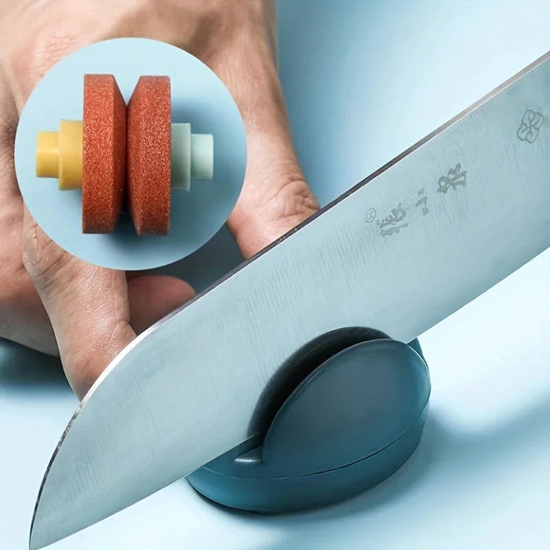 Mini Frog Knife & Scissor Sharpener | Camping Whetstone Knife Sharpener QXL