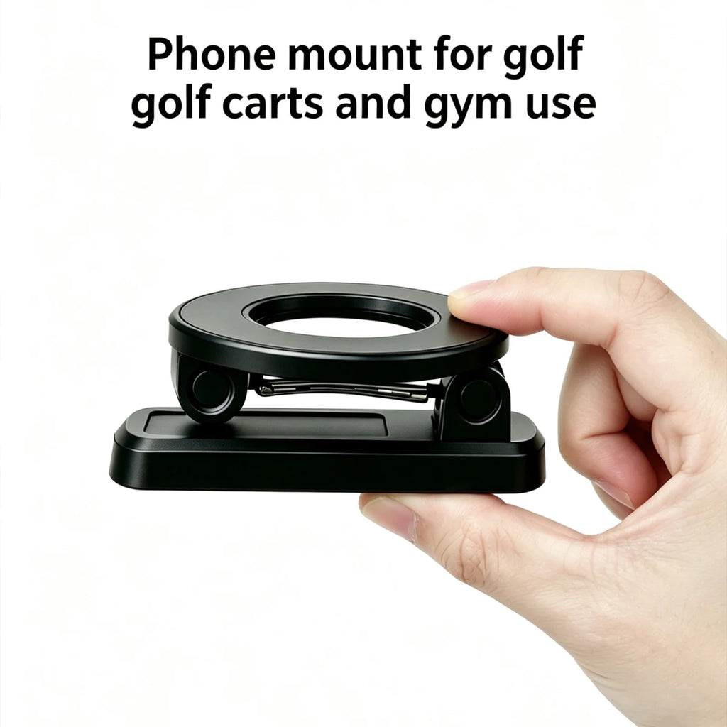 360° Magnetic Golf Cart & Car Phone Holder | Universal Mount Magnetic Phone Mount QXL