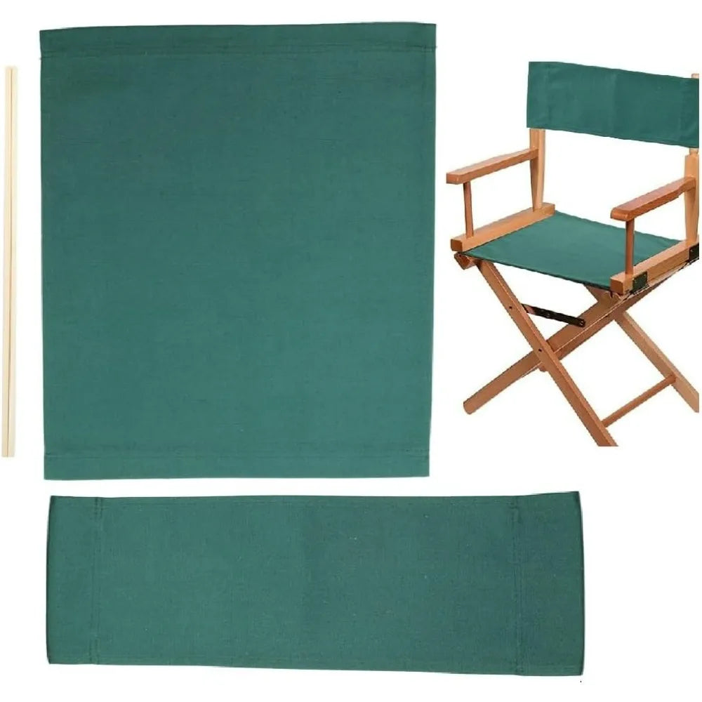 Director Chair Canvas Replacement – Seat & Back + Wood Sticks Chair Canvas Replacement QXL