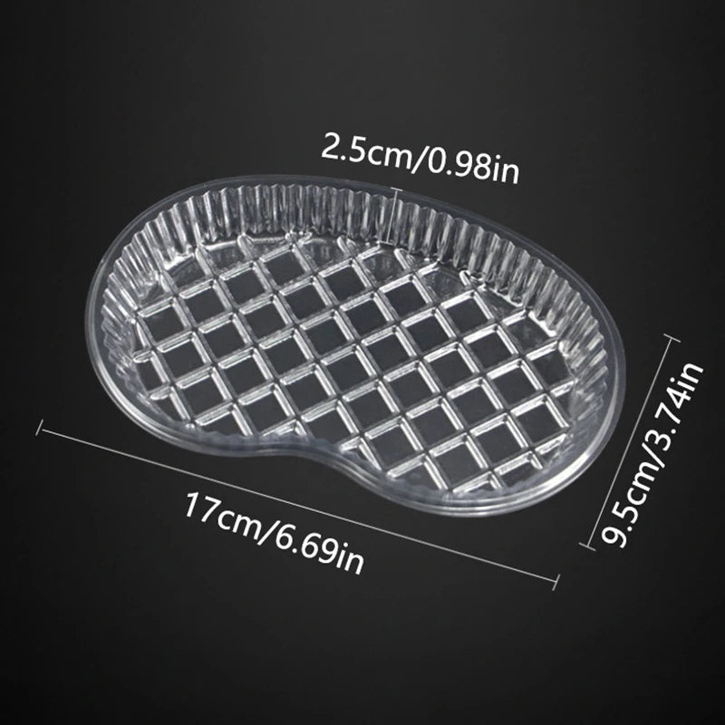 10-Pack Disposable Tattoo Tray Bowls | Sterile Waist-Shaped Disposable Tattoo Tray QXL