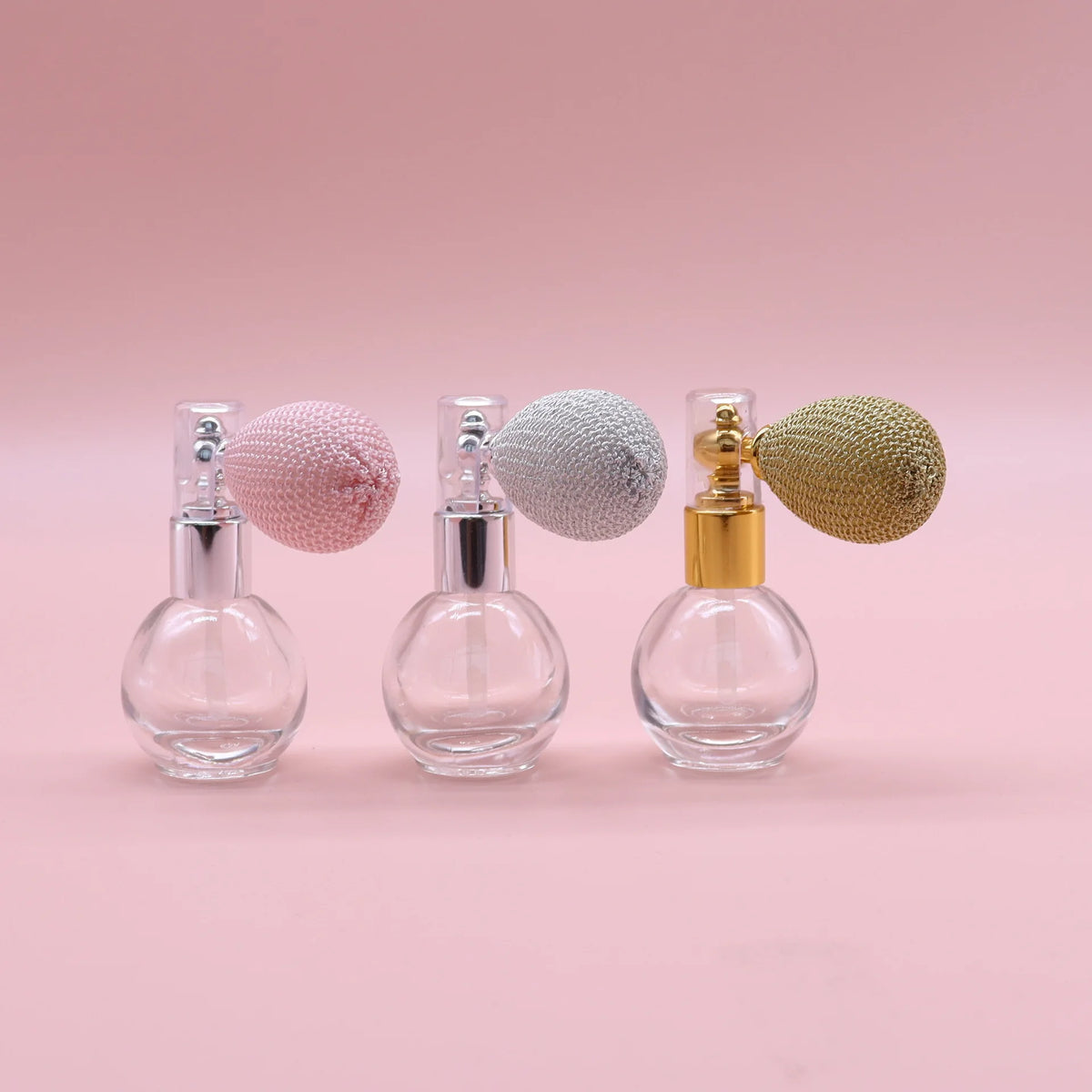 15ml Round Glass Perfume Spray Atomizer – Refillable & Portable Perfume Atomizer Bottle QXL