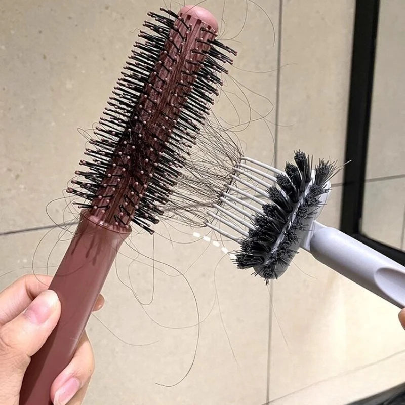 2-in-1 Hair Brush & Comb Cleaning Tool | Dust Remover Brush Cleaning Tool QXL