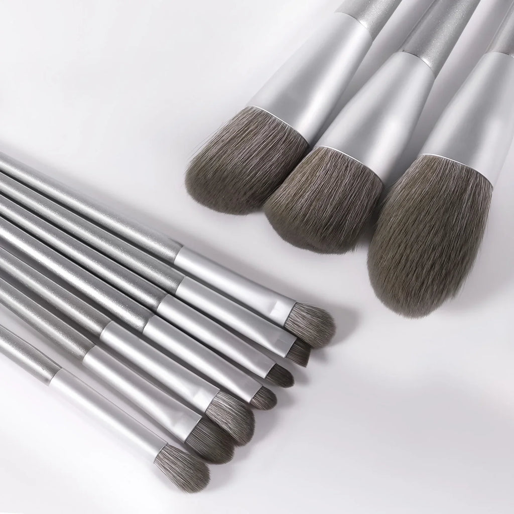 Wooden Handle Synthetic Eyeshadow Makeup Brush Set Kit Eyeshadow Brush Set QXL