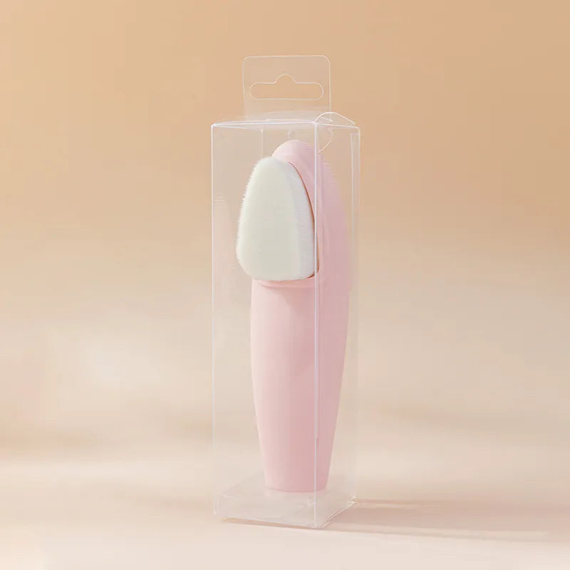 Double-Sided Silicone Facial Cleansing Brush – Soft & Portable Facial Cleansing Brush QXL