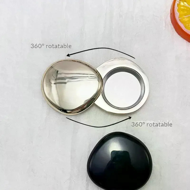 Zinc Alloy Refillable Solid Perfume & Balm Travel Container Solid Perfume Container QXL
