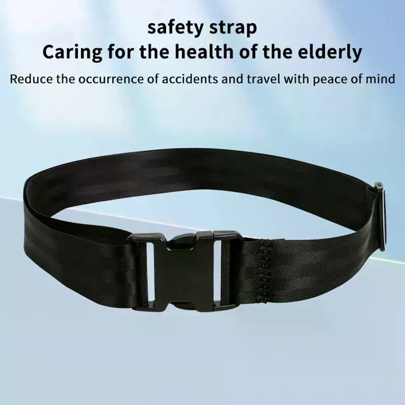 Wheelchair Seat Belt | Adjustable Quick-Release Waist Lap Strap Wheelchair Safety Strap QXL