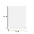 Fogless Shower Shaving Mirror | Shatterproof Acrylic Fogless Shower Mirror QXL wu-jing