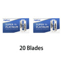 Vvocci Double-Sided Stainless Steel Barber Razor Blade Barber Razor Blade QXL M290 20 blades