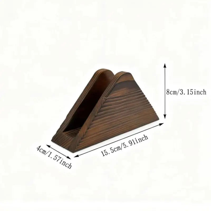 Wooden Tissue Box Holder | Decorative Desk & Home Dispenser Tissue Box Holder QXL