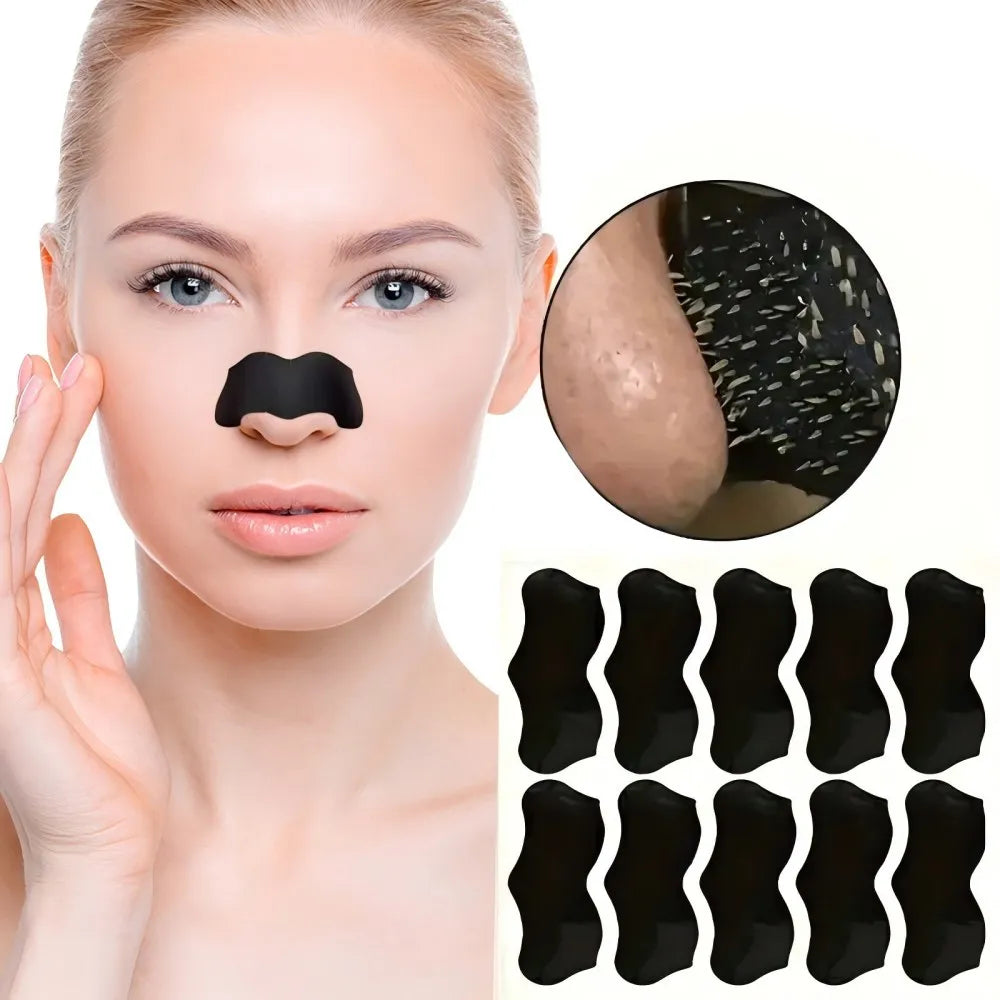 20-Pack Nose Strips Deep Cleansing Blackhead Remover Pore Mask Blackhead Nose Strips QXL 20Pcs