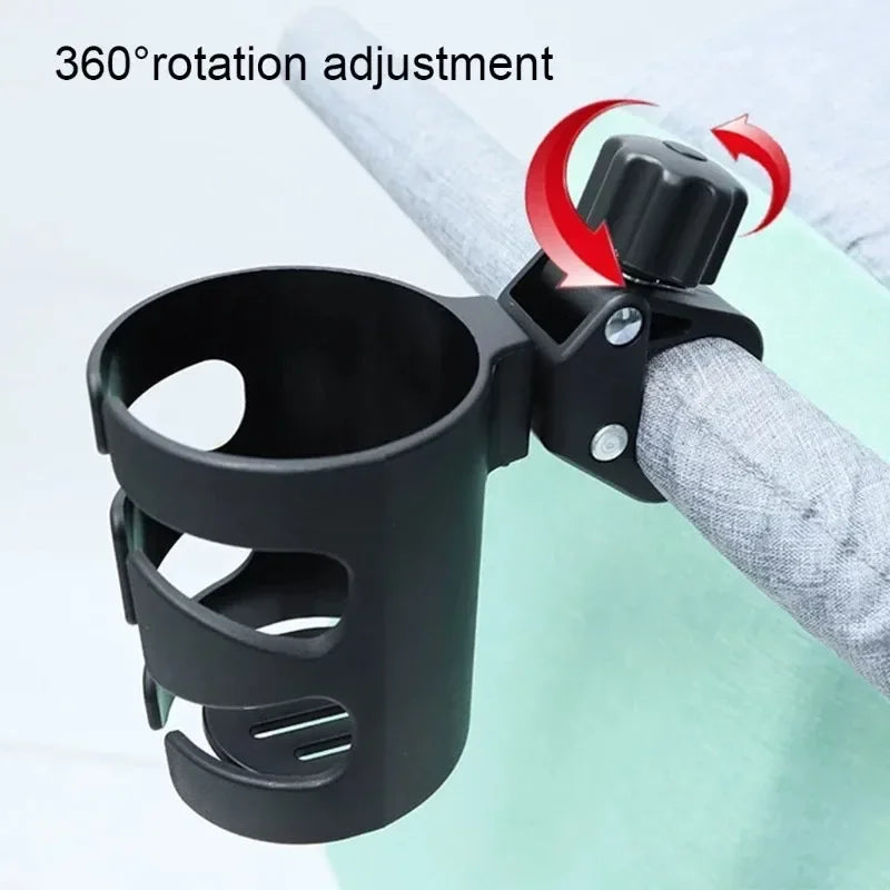 Baby Stroller Cup Holder – Universal Pushchair Bottle Rack Stroller Cup Holder QXL
