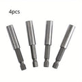 4-Pack Magnetic Hex Drill Bit Extension Socket Holder Set Drill Bit Holder QXL 4pcs