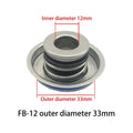 FB12 Mechanical Seal 12mm Shaft | Vehicle Water Pump Seal Mechanical Shaft Seal QXL A3