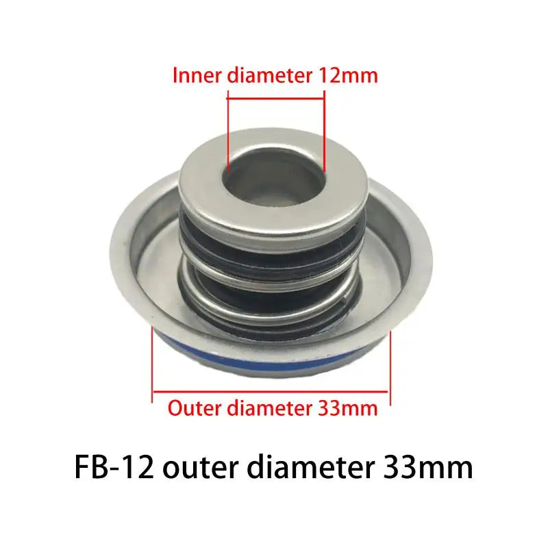 FB12 Mechanical Seal 12mm Shaft | Vehicle Water Pump Seal Mechanical Shaft Seal QXL A3