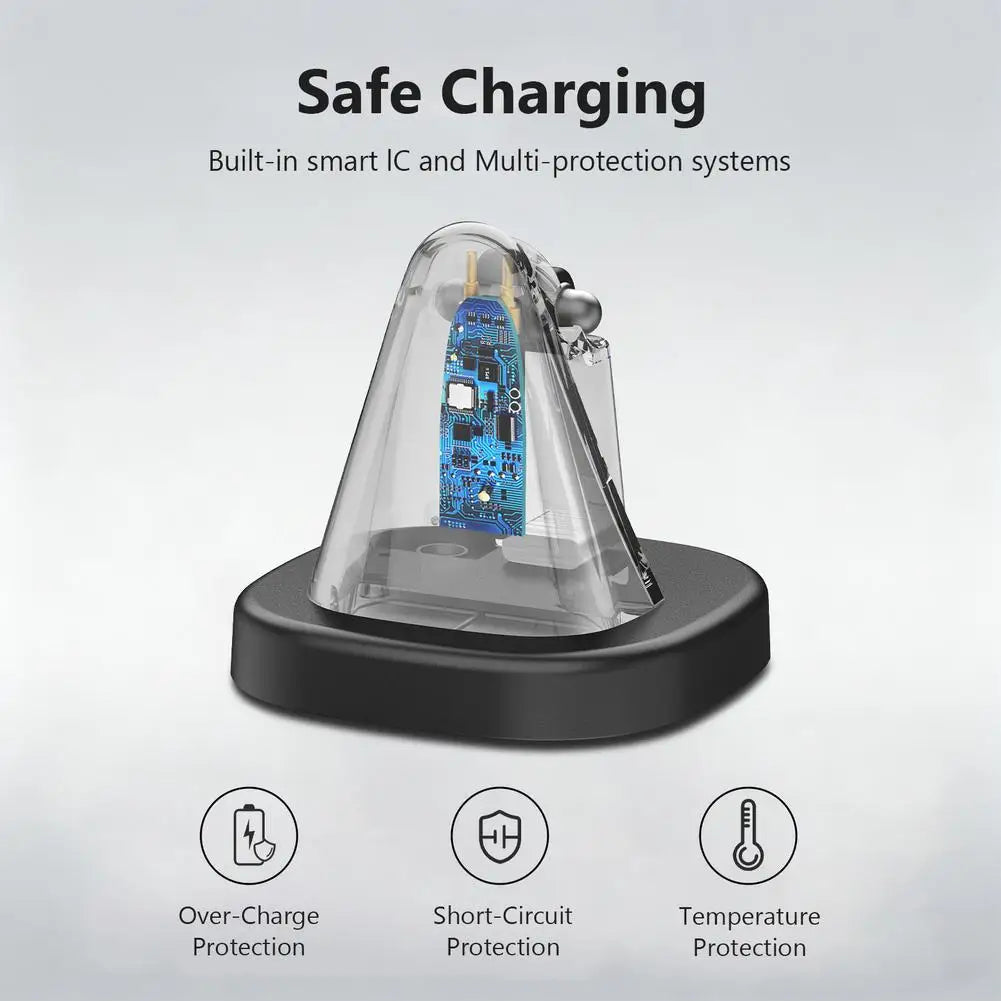 Fast Wireless Charging Dock for Ray-Ban Meta Smart Glasses Wireless Charging Dock QXL