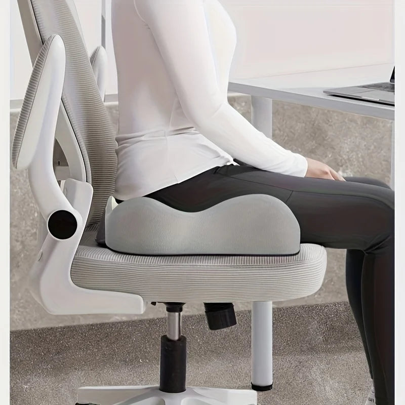 3D Memory Foam Seat Cushion | Office Chair, Car & Wheelchair Memory Foam Seat Cushion QXL