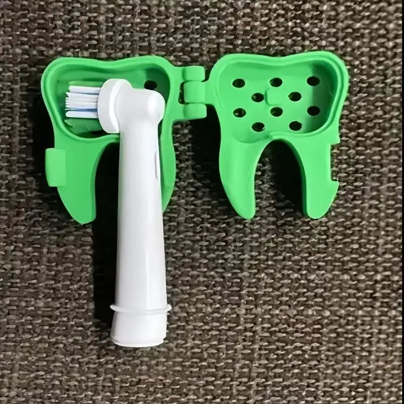 2-Pack Electric Toothbrush Head Travel Cases – Ventilated Cover Toothbrush Head Case QXL