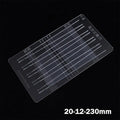 Acrylic Slingshot Band Cutting Ruler Template | DIY Latex Tool Cutting Ruler Template QXL 20-12-230mm