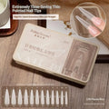 238-Pc Clear Stiletto Nail Tips | Long False Nail Extensions False Nail Tips QXL Default Title