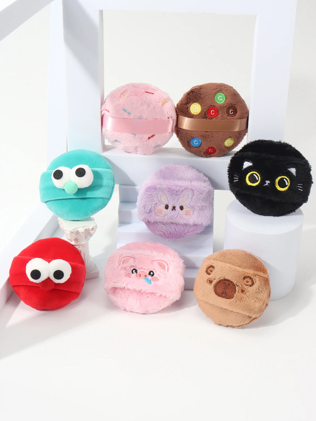 Kawaii Cartoon Makeup Puff | Soft Powder Cosmetic Blender Cosmetic Makeup Puff QXL