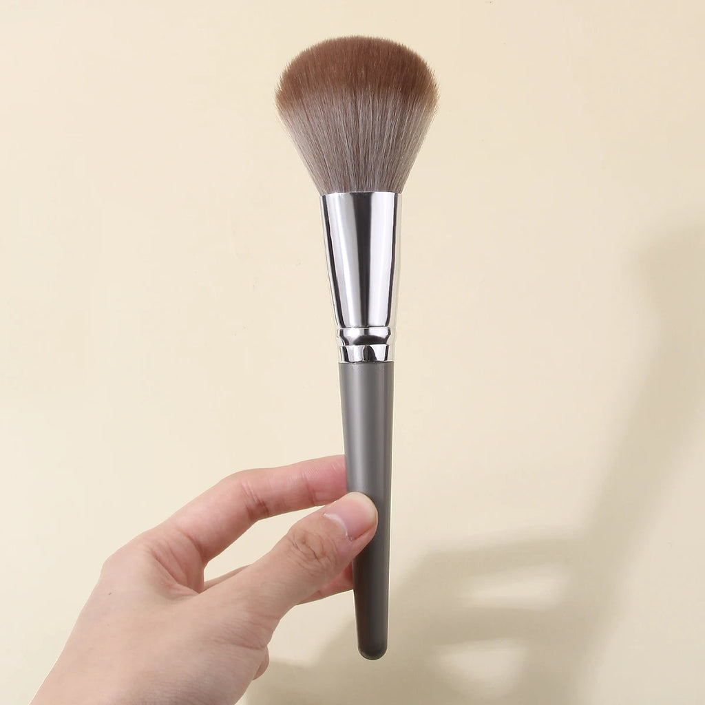 KOSSHOW Soft Powder Blush & Contour Makeup Brush – Gray Powder Makeup Brush QXL