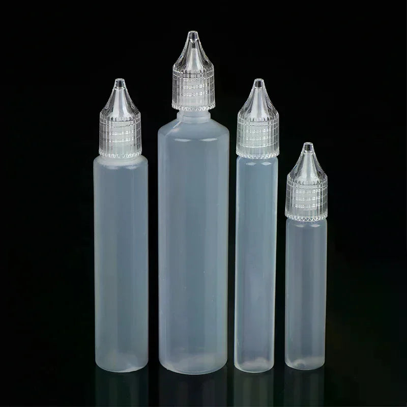 5-Pack Refillable Pen-Shape Dropper Bottles 10–50ml | PE Refillable Dropper Bottle QXL