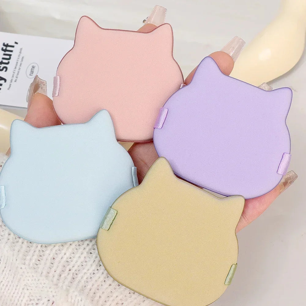 10-Pack Cat Shape Powder Puffs | Wet & Dry Makeup Applicator Makeup Powder Puff QXL