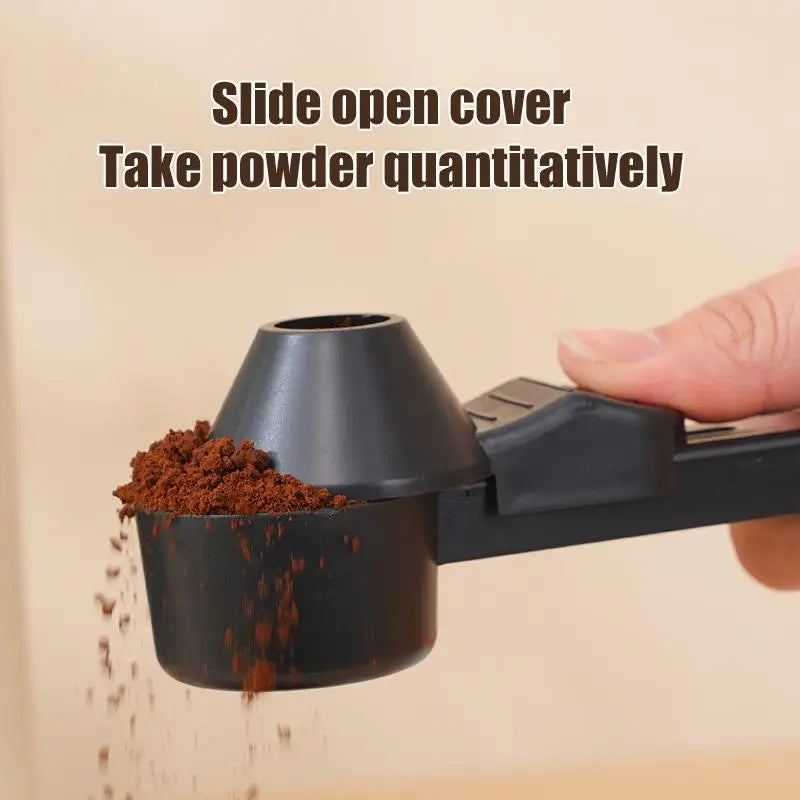 Protein Powder Sliding Spoon | Spill-Proof Long Handle Scoop Powder Measuring Spoon QXL
