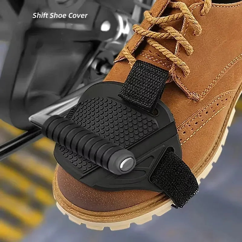Motorcycle Gear Shift Pad & Boot Protector | Universal Fit Boot Shift Protector QXL