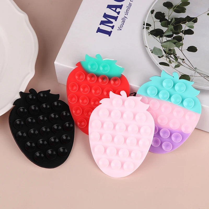 Strawberry Suction Cup Phone Stand | Universal Car & Desk Mount Phone Suction Mount QXL