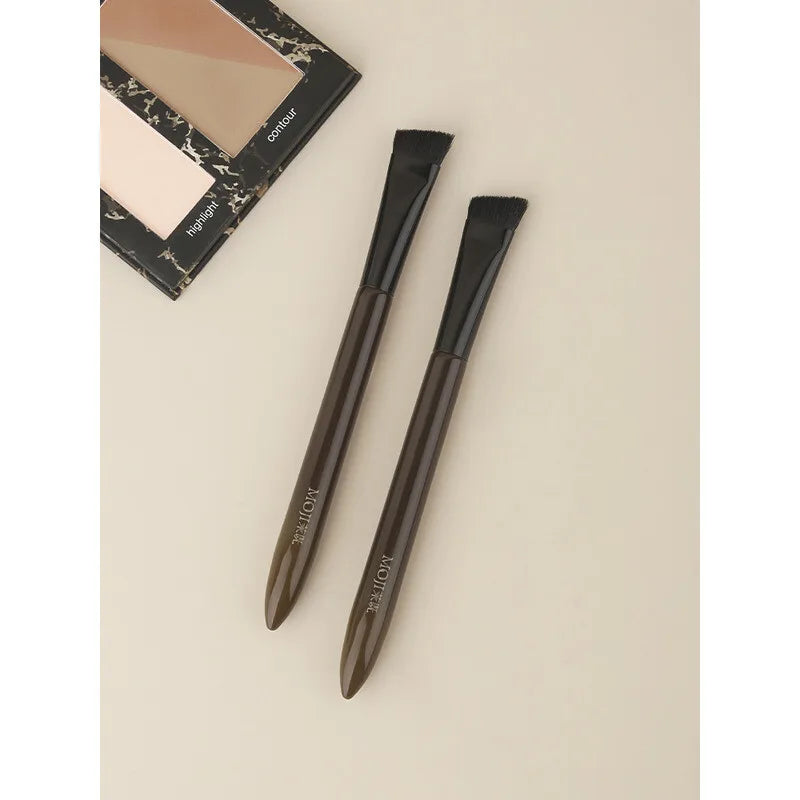 L28 Angled Eyebrow Brush | Mink Hair Professional Makeup Brush Eyebrow Makeup Brush QXL