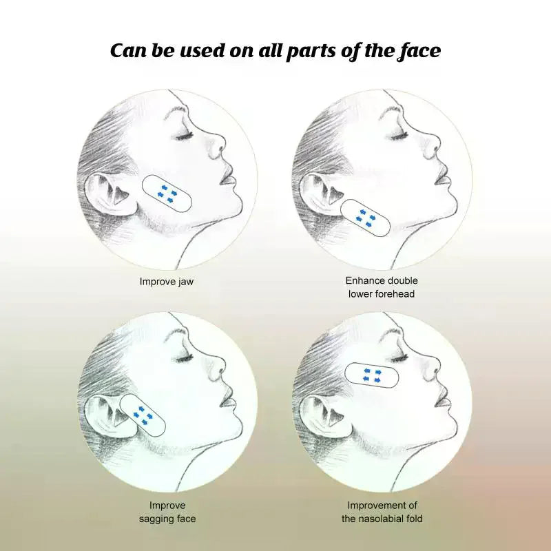 Invisible Face Lift Tape – V-Shape Chin & Neck Lifting Patches Face Lifting Tape QXL