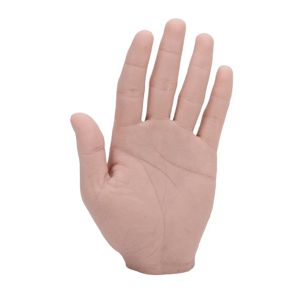 Life-Size Silicone Hand Model for Tattoo & Art Practice Tattoo Practice Hand QXL