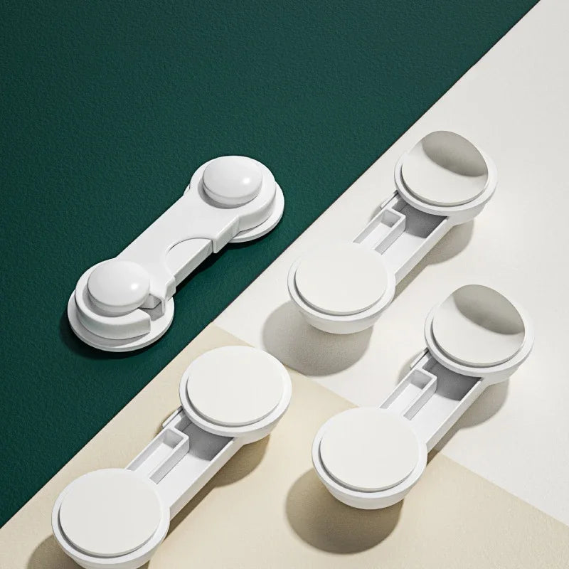 10-Pack Baby Safety Cabinet & Drawer Locks | Anti-Pinch Baby Safety Locks QXL
