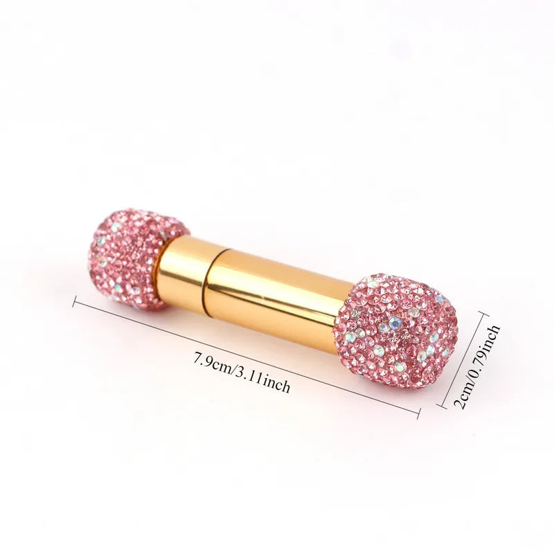 10ml Diamond Glass Perfume Spray Bottle | Refillable Atomiser Perfume Atomiser Bottle QXL