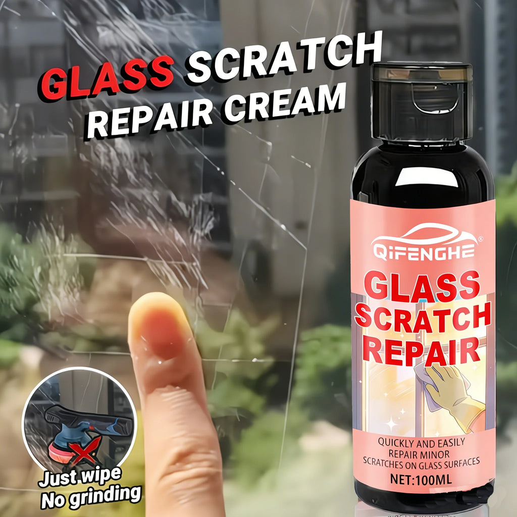 100ml Glass Scratch Repair Solution | Car & Home Glass Glass Scratch Repair QXL