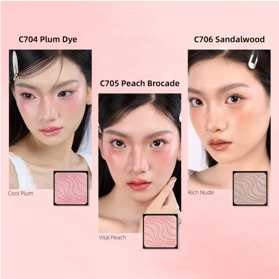CHEERYEP Liberty Powder Blush 4g | Natural Glow Finish Powder Blush QXL