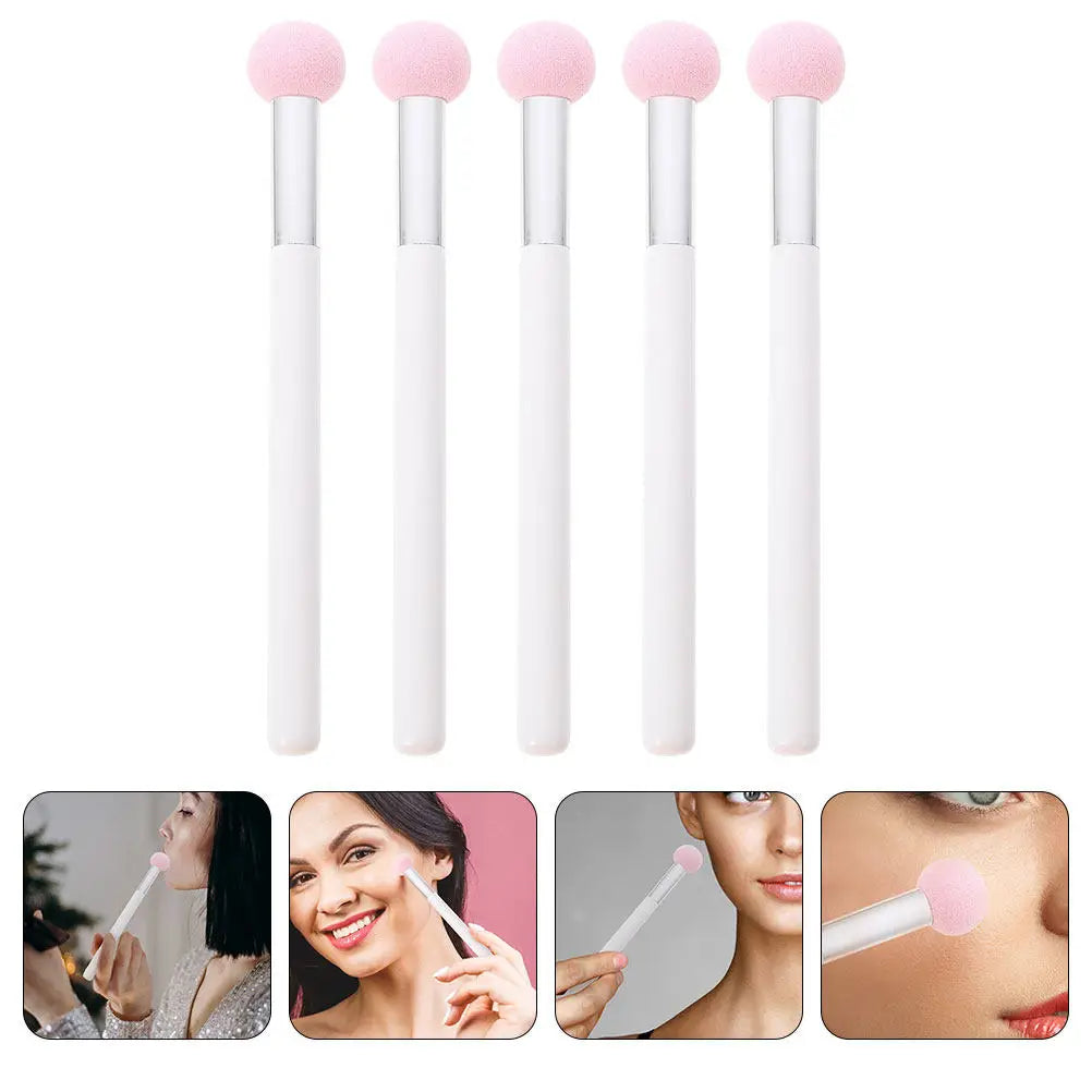 5-Pack Soft Sponge Powder Puff Applicators | Concealer & Foundation Makeup Sponge Applicator QXL