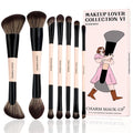 7-Piece Makeup Brush Set | Contour, Blush & Eyeshadow Makeup Brush Set QXL 7Zhizhuang