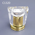 15mm Bayonet Perfume Bottle Cap | Universal Clear Acrylic Lid Perfume Bottle Cap QXL C1320